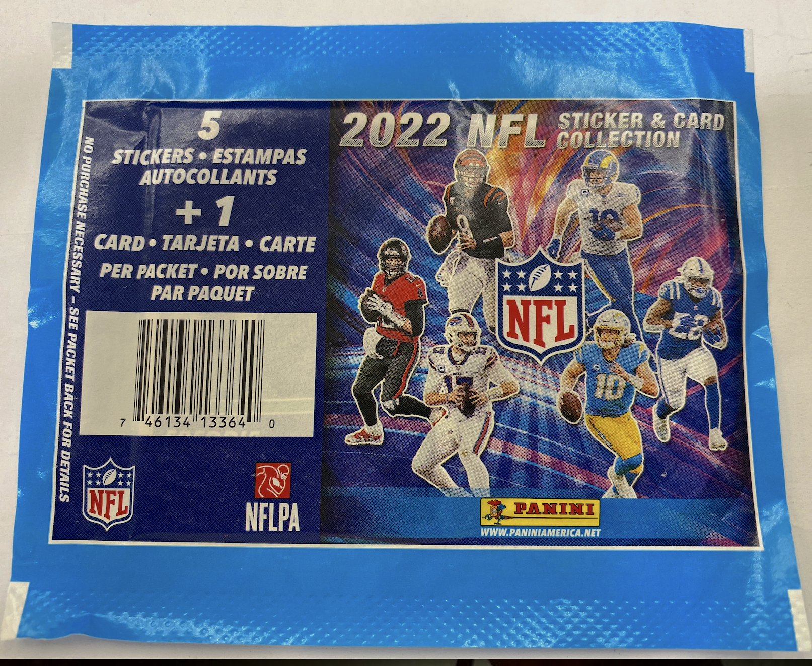 2022 NFL Sticker & Card Collection Pack